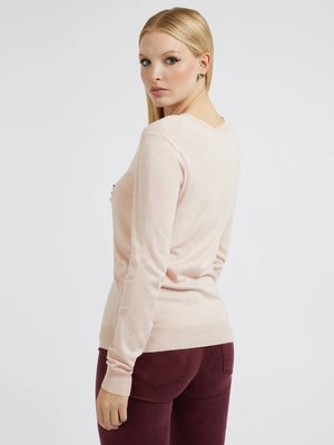 Liliane svetr – Guess, Růžová barva Ženy