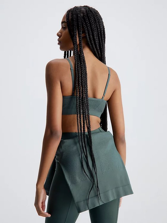 Sports podprsenka – Calvin Klein Performance, Šedá barva Ženy