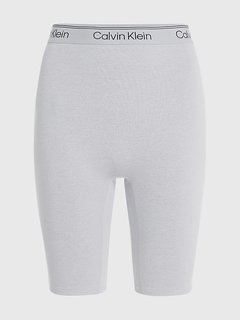 Knit Biker šortky Šedá barva Ženy