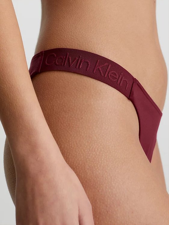 Luxusní Core Tonal plavky - Spodní díl, Červená barva, XS, S, M, L