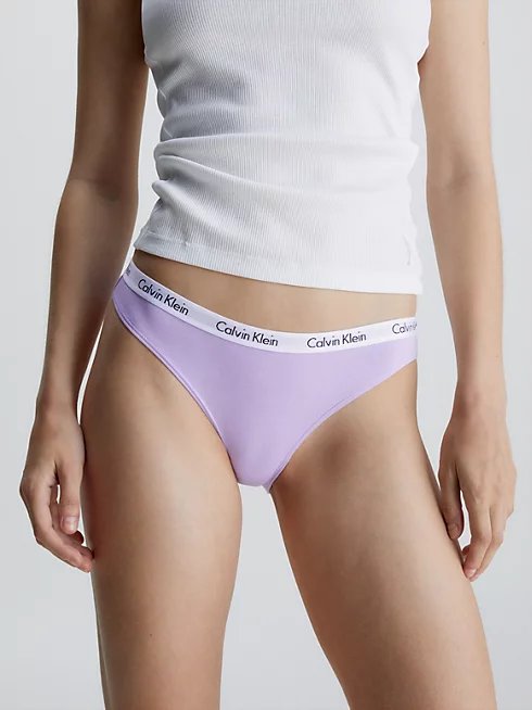 Carousel bikiny 3ks – Calvin Klein Underwear, Bílá, Černá, Růžová barva Ženy