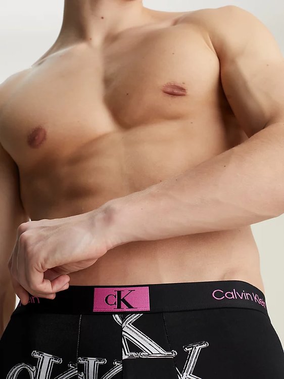 Luxusní CK 96 Cotton boxery, Černá barva, M, L, XL