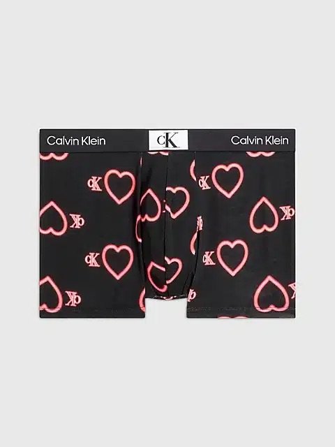 Módní CK 96 Vday boxery, Černá barva, 2023