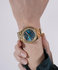 GUESS – Desire hodinky, Modrá, Zlatá barva 1