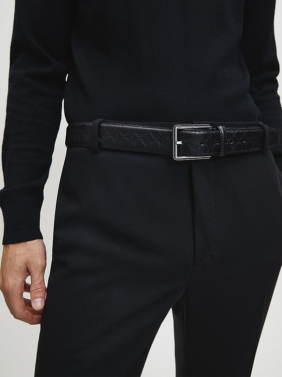 Mono Pásek CK – Calvin Klein Jeans, Černá barva Muži, Muži