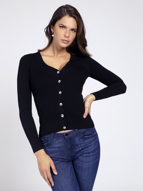 Guess – Svetr, Černá barva