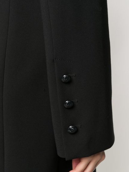 Luxusní Pomur kabát, Černá barva, 40, 44, 46