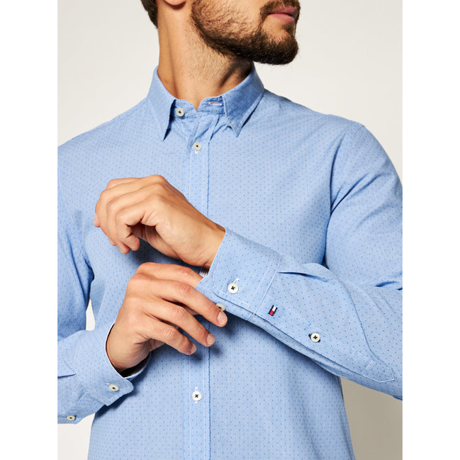 Luxusní TH Košile, Modrá barva, L, XL