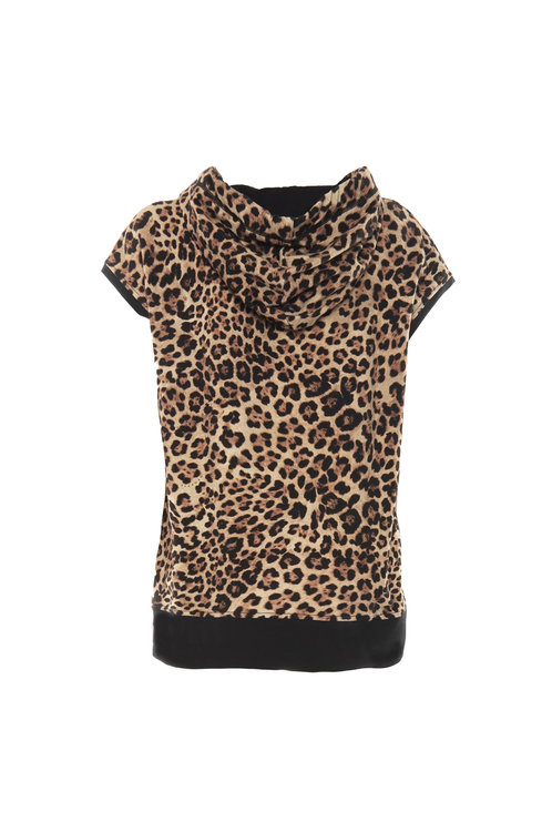 Luxusní Quiero mikina, Hnědá barva, S