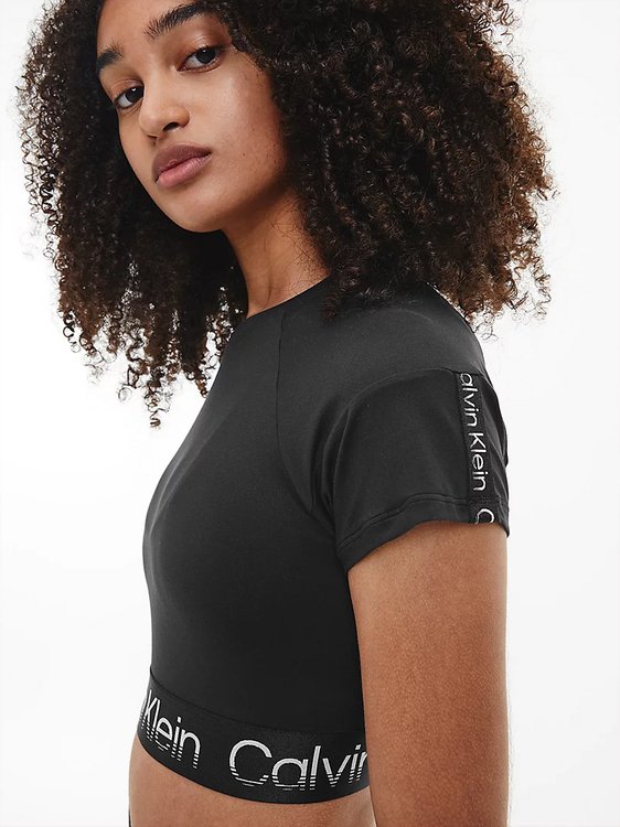 Luxusní Cropped top, Černá barva, XS, S, M