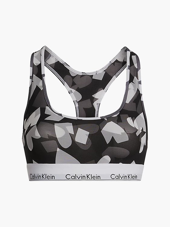 Calvin Klein Underwear – Modern Cotton podprsenka, Černá barva