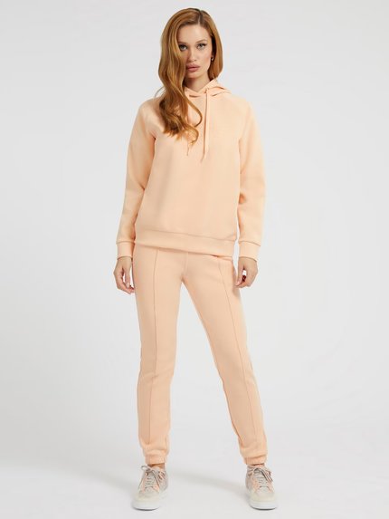 Módní Euphemia tepláky, Oranžová barva, 2023