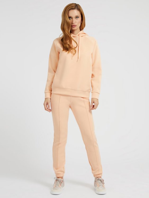 Módní Euphemia tepláky, Oranžová barva, 2023