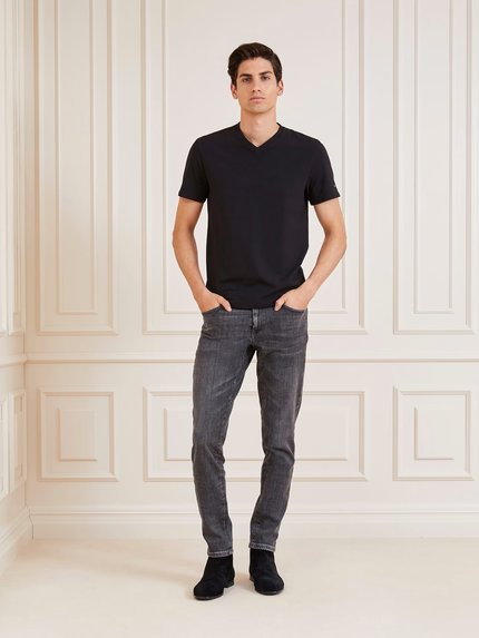 Módní Jerry triko, Černá barva, 2023