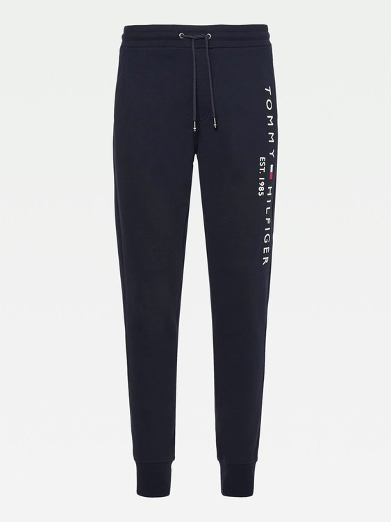 Tommy Logo tepláky Modrá barva Muži