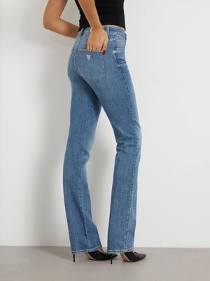 Mid Rise Straight jeans – GUESS, Modrá barva Ženy