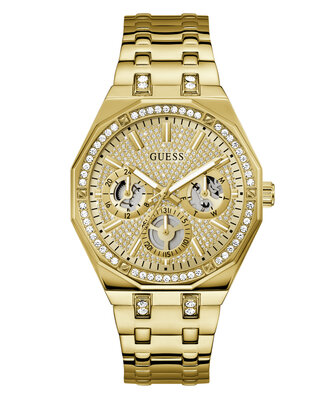 GUESS – Kryptonite hodinky, Zlatá barva