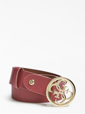 Guess – Ninnette pásek, Vínová barva