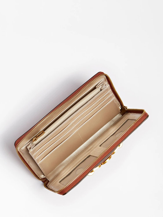 Módní Hensely peněženka, Hnědá barva, 2021