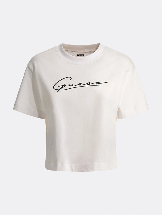 Luxusní Anne crop top, Bílá barva, XS, S, M