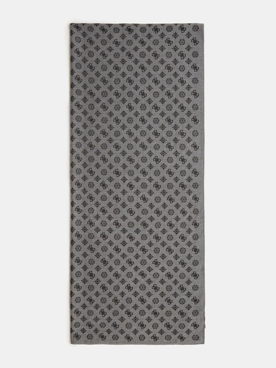 Peony šála – Guess, Šedá barva Muži