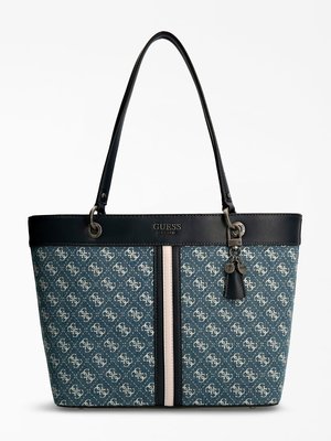 Guess – Noelle denim kabelka, Modrá barva