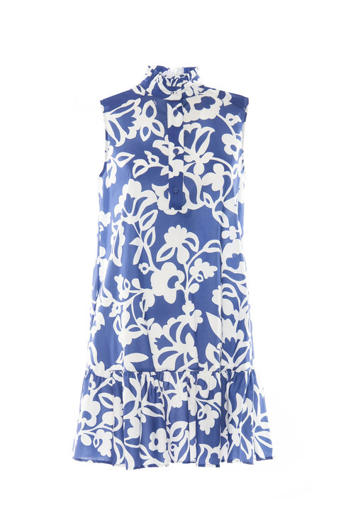 Luxusní Angel šaty, Modrá barva, 38(XS), 40(S), 42(M), 44(L)