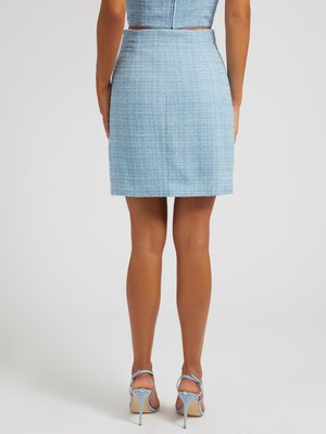 Emma sukně – GUESS, Modrá barva Ženy