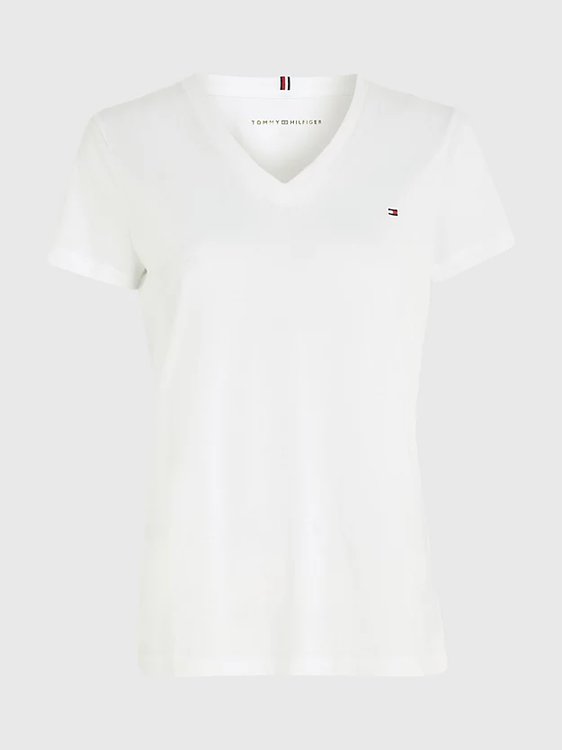 Tommy Hilfiger – WW0WW24969-100 triko s/s 1