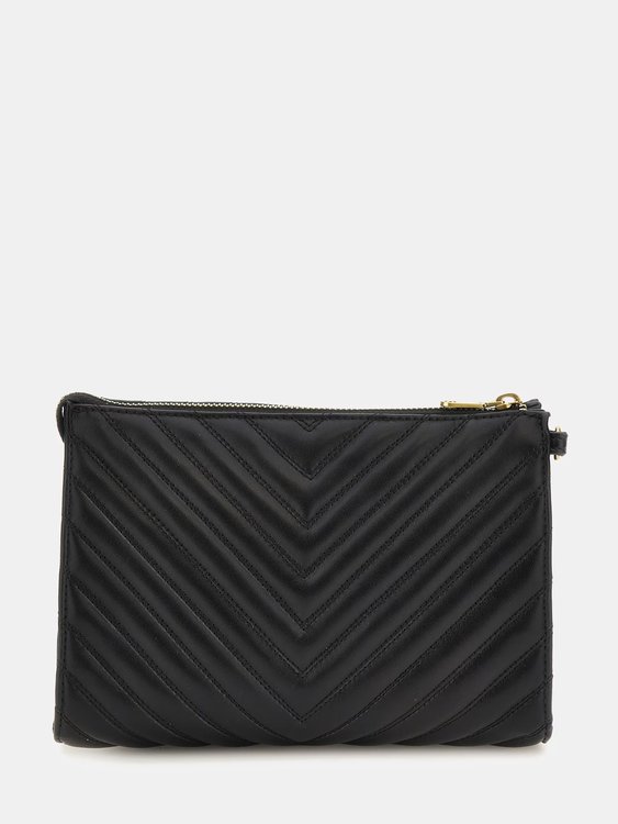 Pouch kosmetická taštička – GUESS, Černá barva Ženy