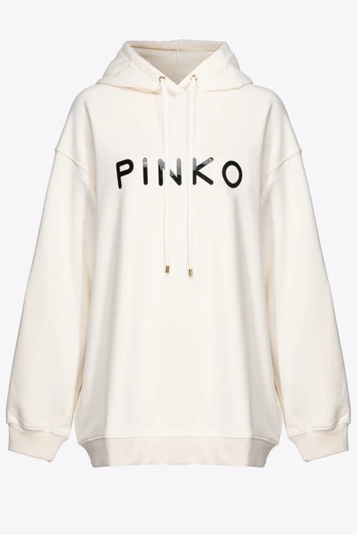 Luxusní Skype Maglia Felpa mikina, Krémová barva, S