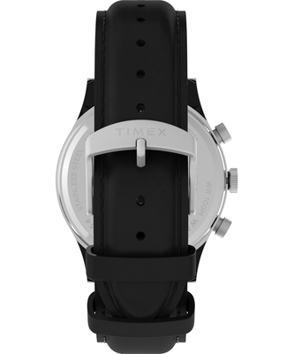 Waterbury hodinky – TIMEX, Černá, Stříbrná barva Muži