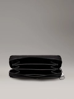 Luxusní Minimal Monogram peněženka, Černá barva, OS