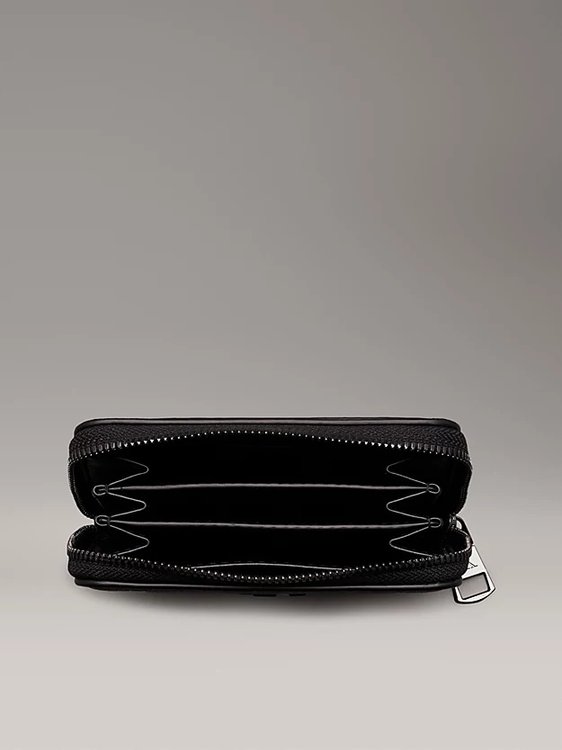 Luxusní Minimal Monogram peněženka, Černá barva, OS