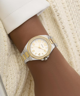 GUESS, Stříbrná, Zlatá barva Contessa hodinky