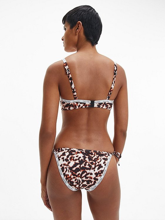 Módní KW0KW01835-0HE plavky BALCONETTE-UW-PRINT, 2022