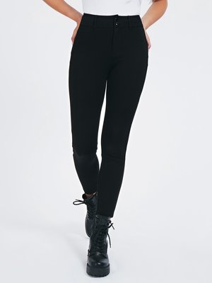 Guess – Shape Up kalhoty, Černá barva
