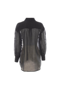 Fenice košile Černá barva Ženy