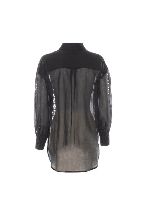 Fenice košile Černá barva Ženy