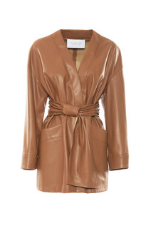 Luxusní Nico bunda, Hnědá barva, 38(XS), 40(S), 42(M)