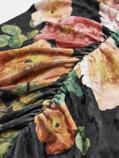 Luxusní Tess Velvet šaty, Multi barva, XS, S, M