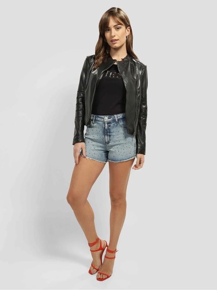 Luxusní Ls Harley bunda, Černá barva, S