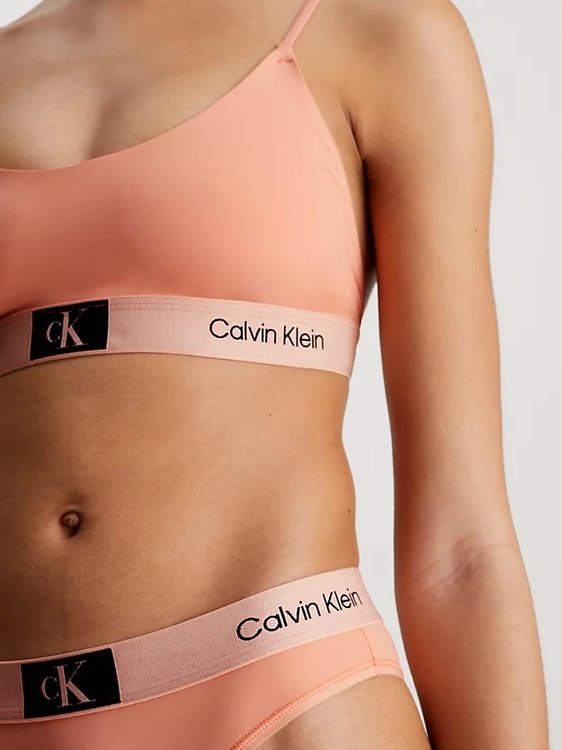 Luxusní 1996 Micro podprsenka, Oranžová barva, S, M, L