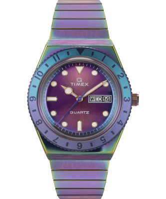 TIMEX – Diver Inspired hodinky, Fialová, Iridiscentní barva