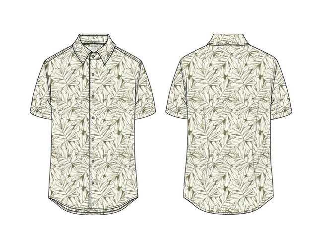 Módní M5GH75WD4Z2-P8GS KOŠILE S/S, 2025