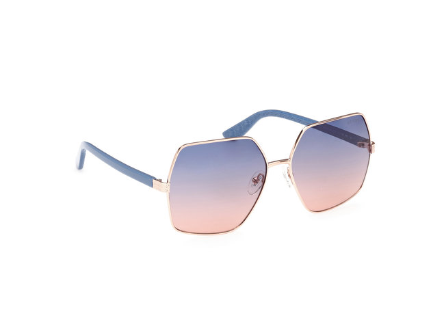 GUESS, Modrá barva Sluneční brýle