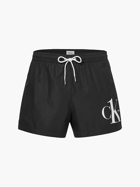 Calvin Klein Swimwear – KM0KM00707-BEH plavky SHORT DRAWSTRING