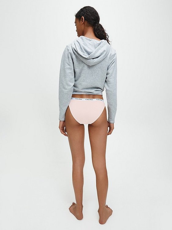 Módní Kalhotky bikiny, Růžová barva, BASIC                                   