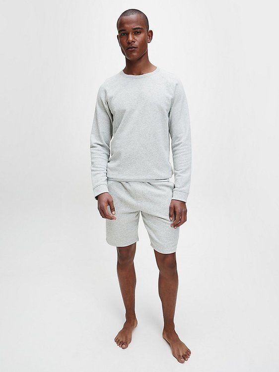 Modern Cotton mikina – Calvin Klein Underwear, Šedá barva Muži