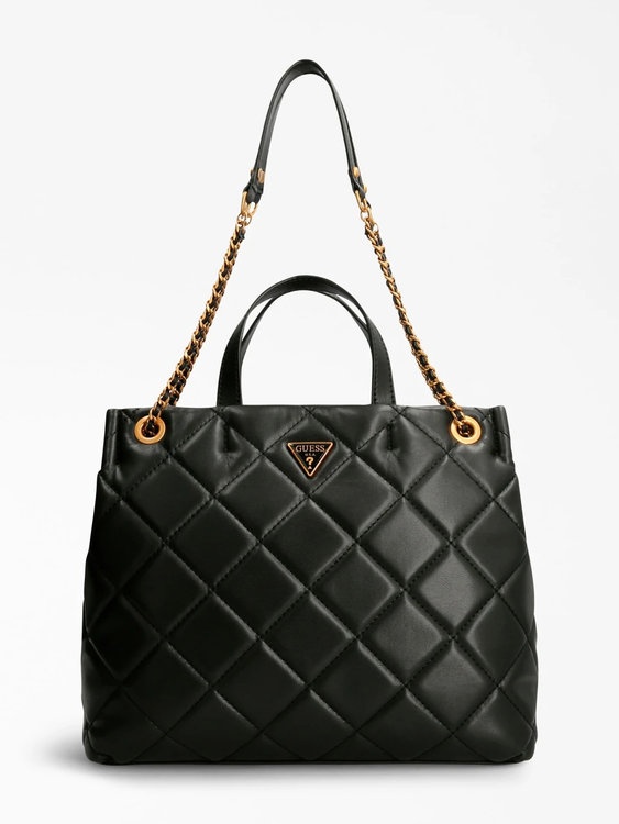 Cessily quilted kabelka – Guess, Černá barva Ženy, Ženy